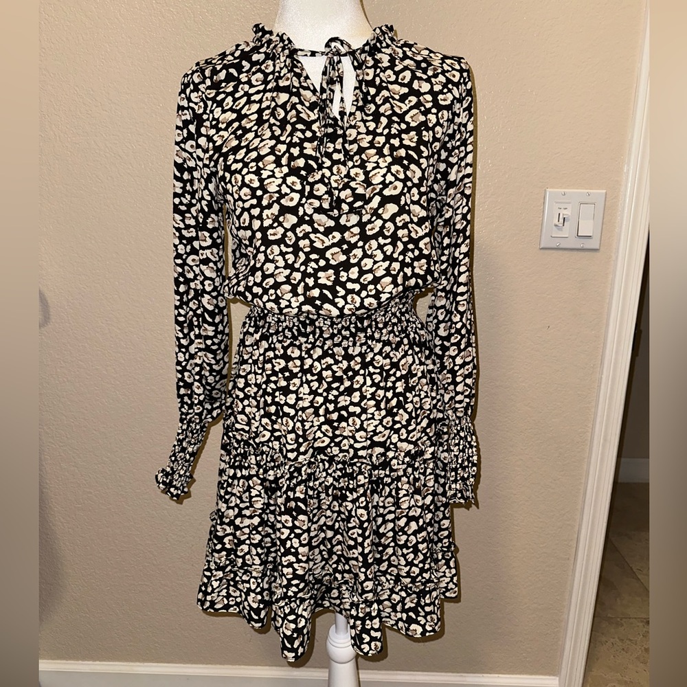 Dokotoo cheetah print dress